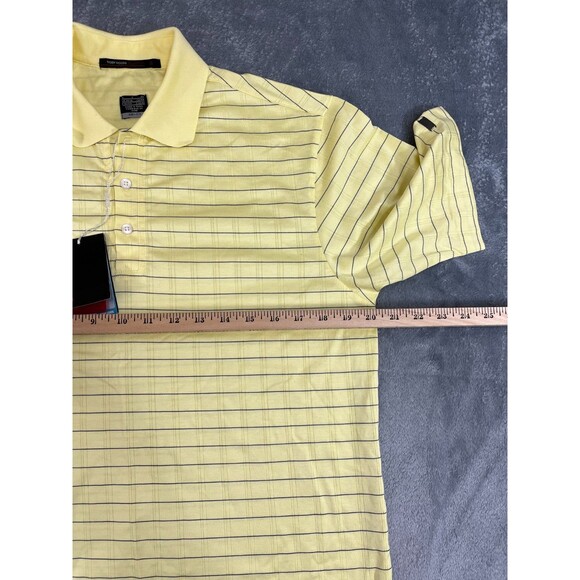 NEW Nike Dri Fit Men’s Small Tiger Woods Collection Golf Polo Shirt Yellow - Picture 5 of 11